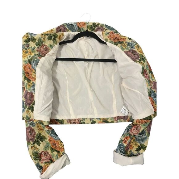 Floral Jacket Good Condition size Small - Picture 4 of 5